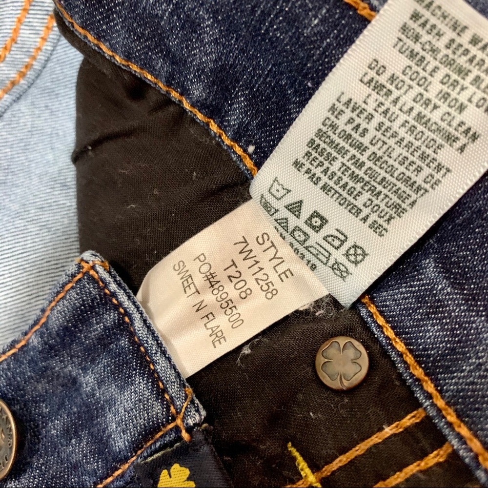 Lucky Brand Sweet N’ Flare Dark Wash Jeans 0 / 25 - Picture 8 of 11